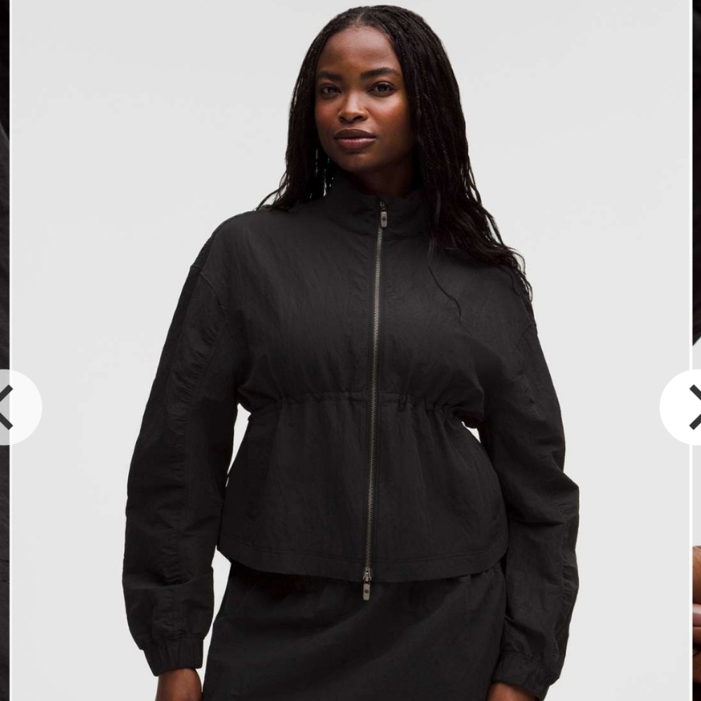 lululemon athletica Black Lightweight Zip Jacket